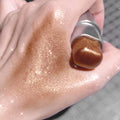 Glowy Highlighter Stick ¨C Shimmer Finish Waterproof Long-Lasting Easy Blend Multi-Look Face & Eye Contour Skin-Friendly Unisex