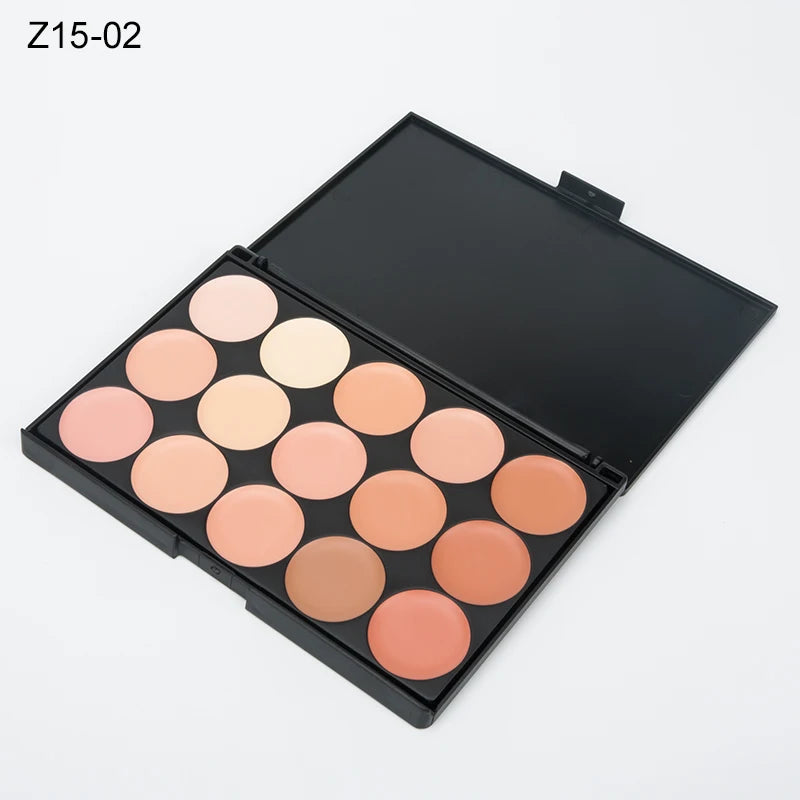 15 Colors Concealer Palettes Foundation Makeup Full Cover Contour Face Cream Base Primer Moisturizer Hide Blemish - AliExpress 66