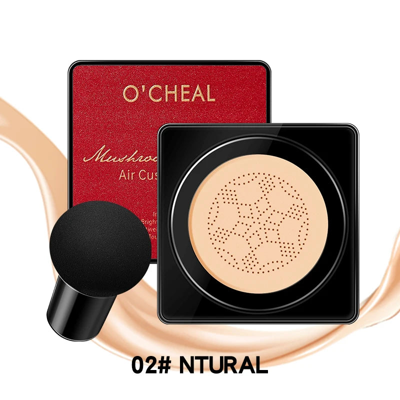 OCHEAL Mushroom Head BB Cream Foundation Cream for Face Makeup Concealer Cushion for Face Base Cream Makeup Cushion Compact - AliExpress 66