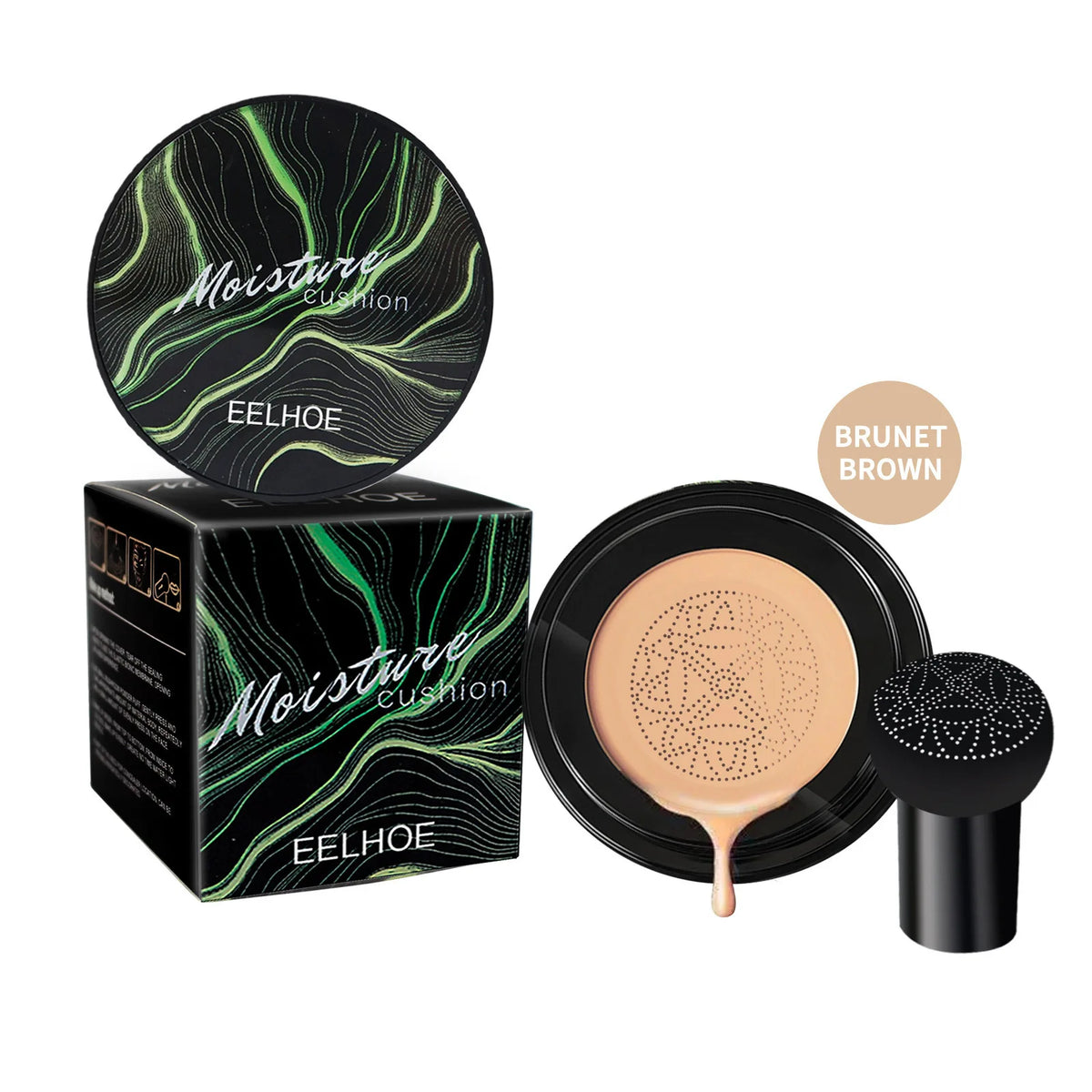 EELHOE Mushroom Air Cushion CC Cream Mushroom Head Waterproof Brighten Base Makeup Cosmetics Professional Concealing Foundation - AliExpress 66