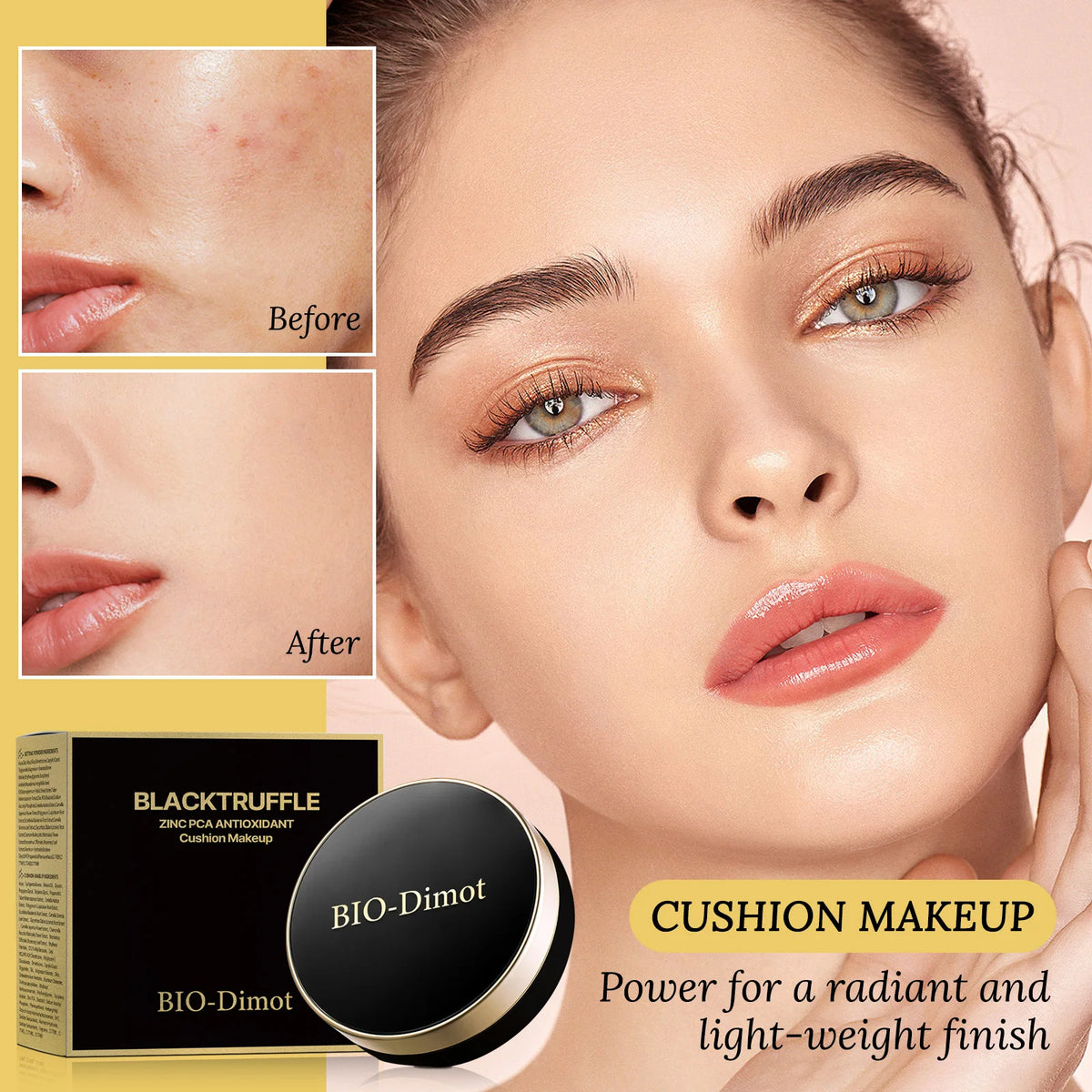 2 IN 1 Air Cushion Foundation+Matte Face Pressed Powder Makeup BB Cream Concealer Oil-control Waterproof Long-lasting Cosmetics - AliExpress 66
