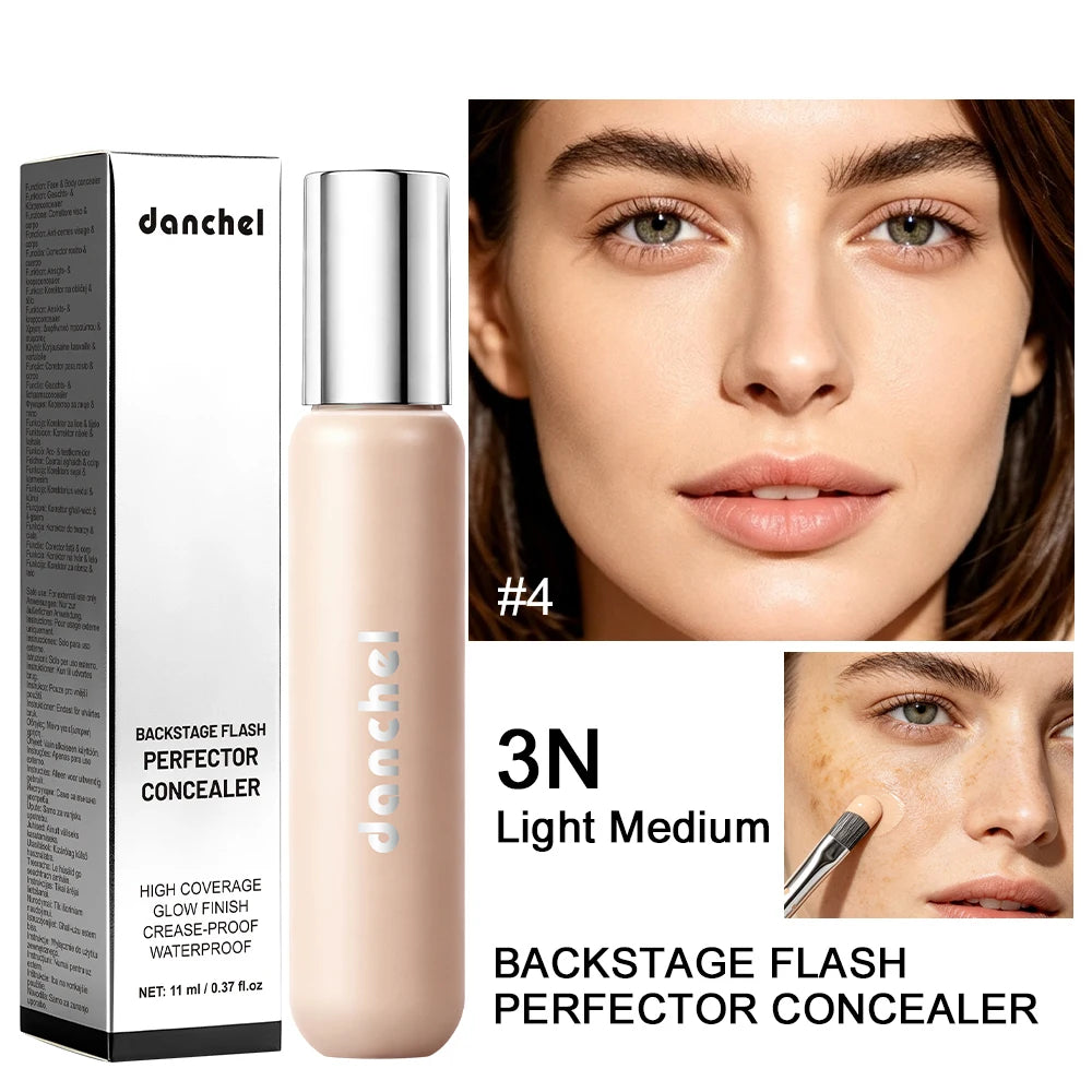 8 Shade Full Coverage Concealer Liquid Foundation Perfector Concealer Makeup High Coverage Base Makeup Cushion Foundation Cream - AliExpress 66