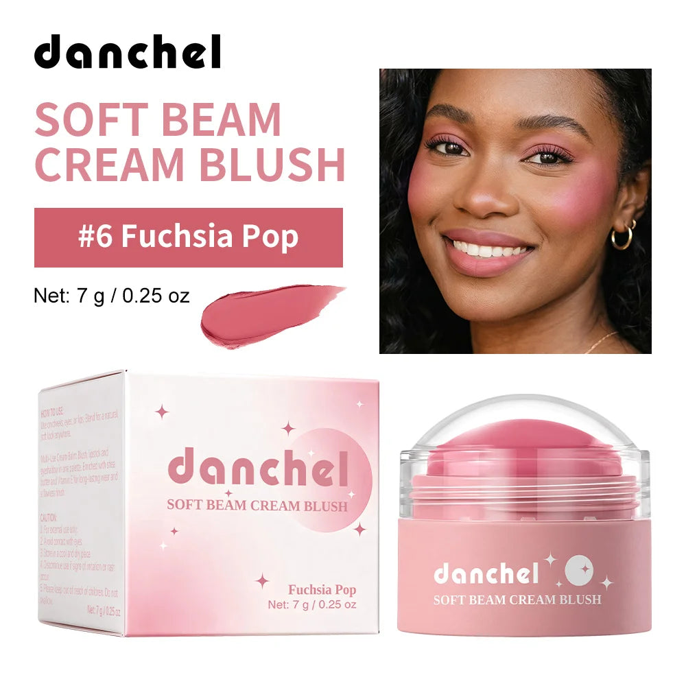 Soft Cream Blush Makeup Long-Wearing Smooth Creamy Texture Pigmented Multi-Use Blushes for Cheek Lips Eyes Cosmetics Natural Fin - AliExpress 66