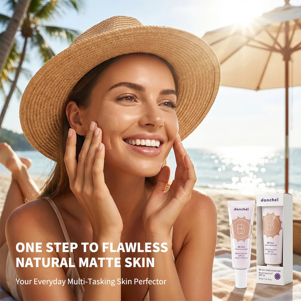 SPF30 BB Blur Tinted Moisturizer Medium Coverage Even Skin Tone Lightweight Sun Protection Face Makeup - AliExpress 66