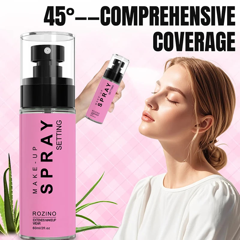 Lasting for 24 Hours Setting Spray, -Control Lasting Makeup Natural Matte Fresh Quick-Drying Waterproof, Set up Spray 60ml