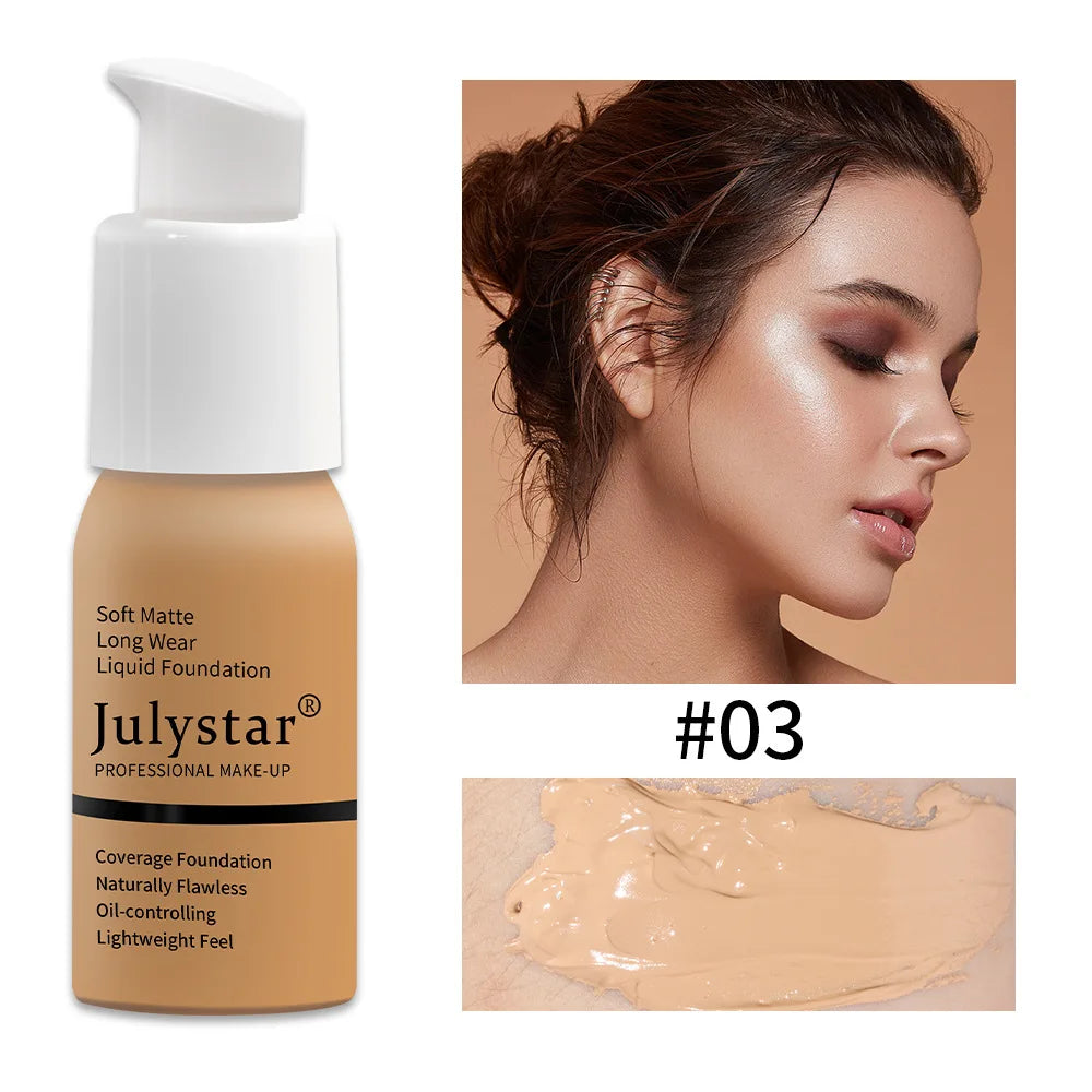 10 Colors Matte Liquid Foundation, Waterproof Long?lasting Lightweight Oil Control Concealer Facial Base Makeup - AliExpress 66