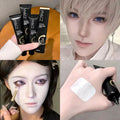White Liquid Foundation for Halloween Goth Makeup Waterproof Full Coverage Primer High Concealer Cosplay Foundation Face Paint