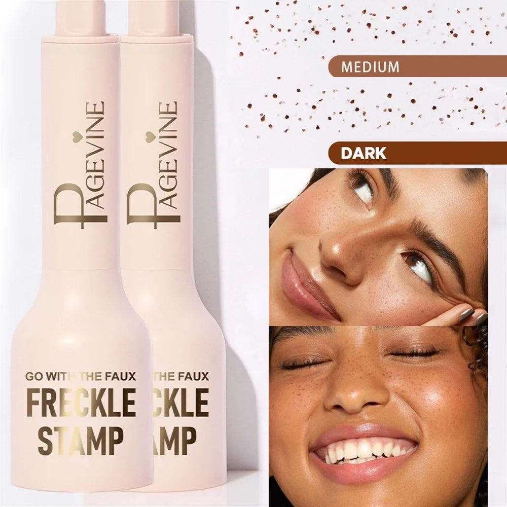 Facial Freckle Stamp Pencil,Natural Makeup for Freckles,Dark Spots, Moles,Waterproof,not easy to fade Concealer,Feminine Contour