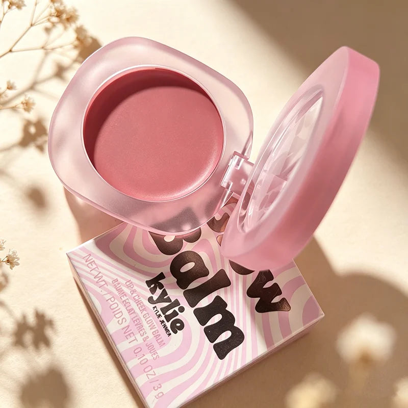 Korean Kylie Multi?Use Cream Blush Dewy Cheek Tint Moisturizing Face Highlighter Natural Glow Blush Makeup Cosmetic for Women