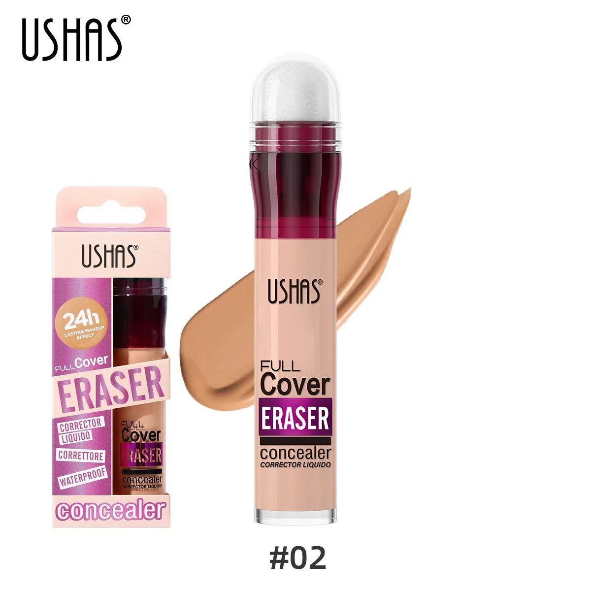 Facial Concealer Sponge Head Matte Liquid Foundation Makeup Oil Control Long Lasting BB Cream Waterproof Brighten Cosmetics - AliExpress 66