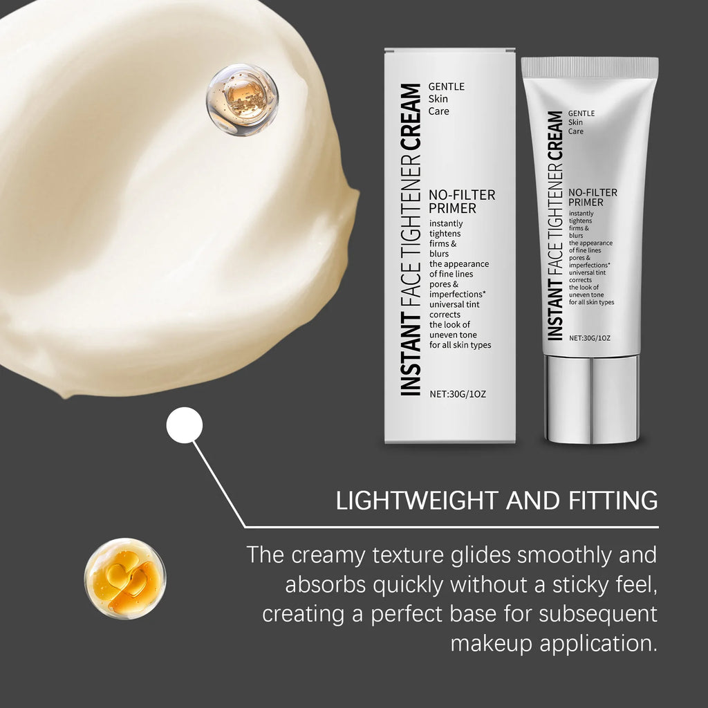 Hydrating Makeup Base Primer, Smooth Wrinkles & Fine Lines, Restore Skin Barrier, Intensive Deep Moisturizing Gentle Face Cream