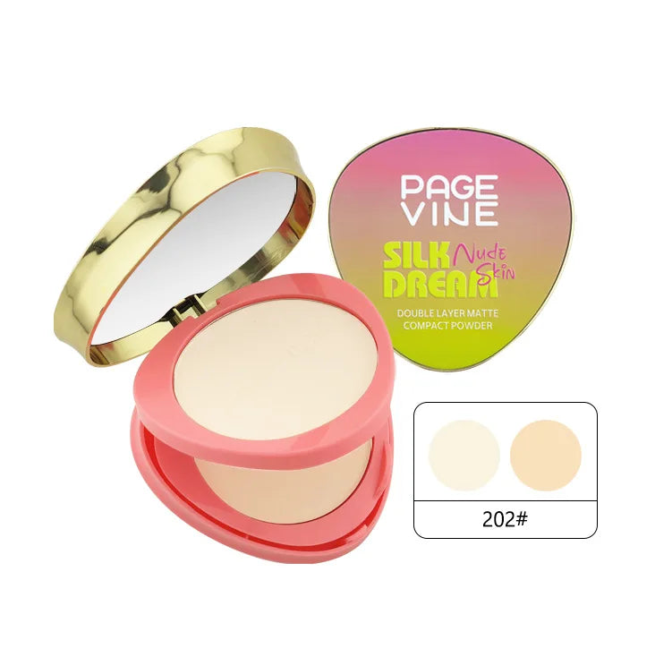 Double Layer Matte Powder Cake 28g Oil Control