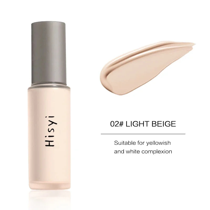 Liquid foundation naturally brightens makeup, it's not easy to get stuck. Powder isolation bb cream, plain face cream, concealer - AliExpress 66