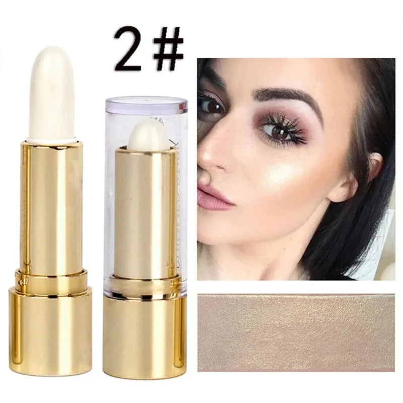 3D Face Highlighter Stick 3 Colors Cream Bronzer
