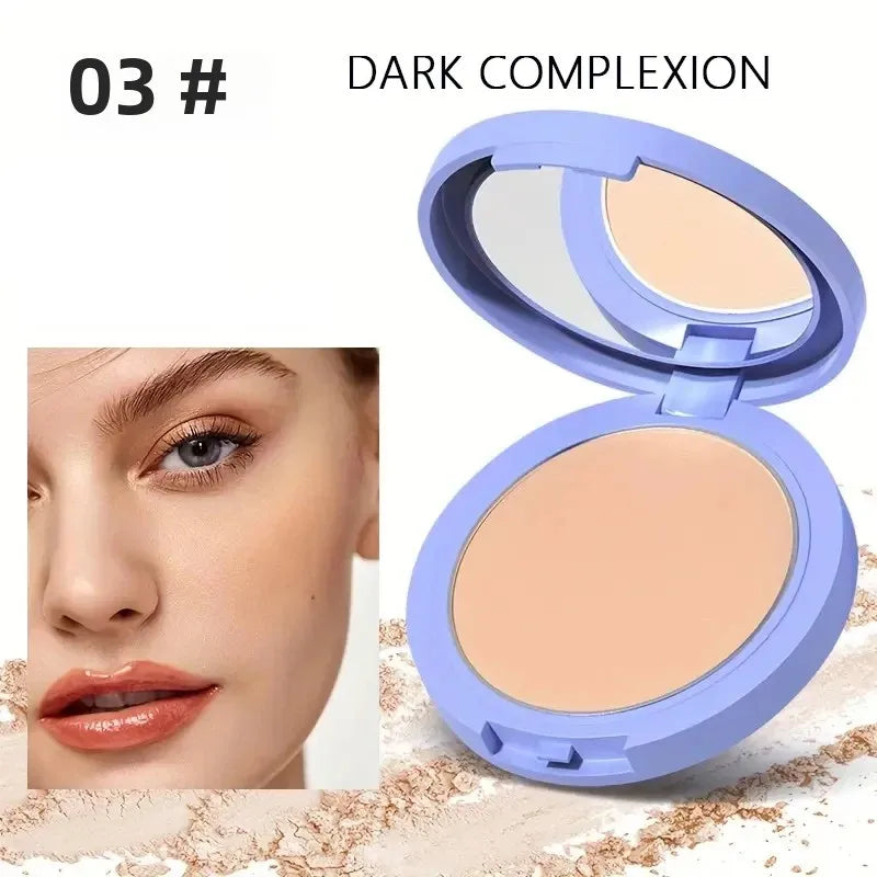 Long-Lasting Waterproof Silk Soft Mist Powder Cake Smooth Pressed Face Powder Oil Control Lady Polvo Texture for Makeup - AliExpress 66