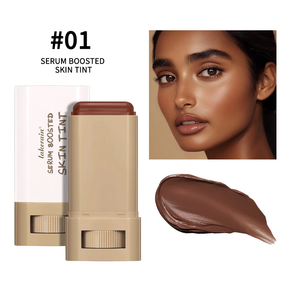 Lakerain Solid Tinted Moisturizing SerumB, Weightless, Breathable, Second-Skin Feel, Beauty Balm Serum Boosted Skin Tint Makeup - AliExpress 66
