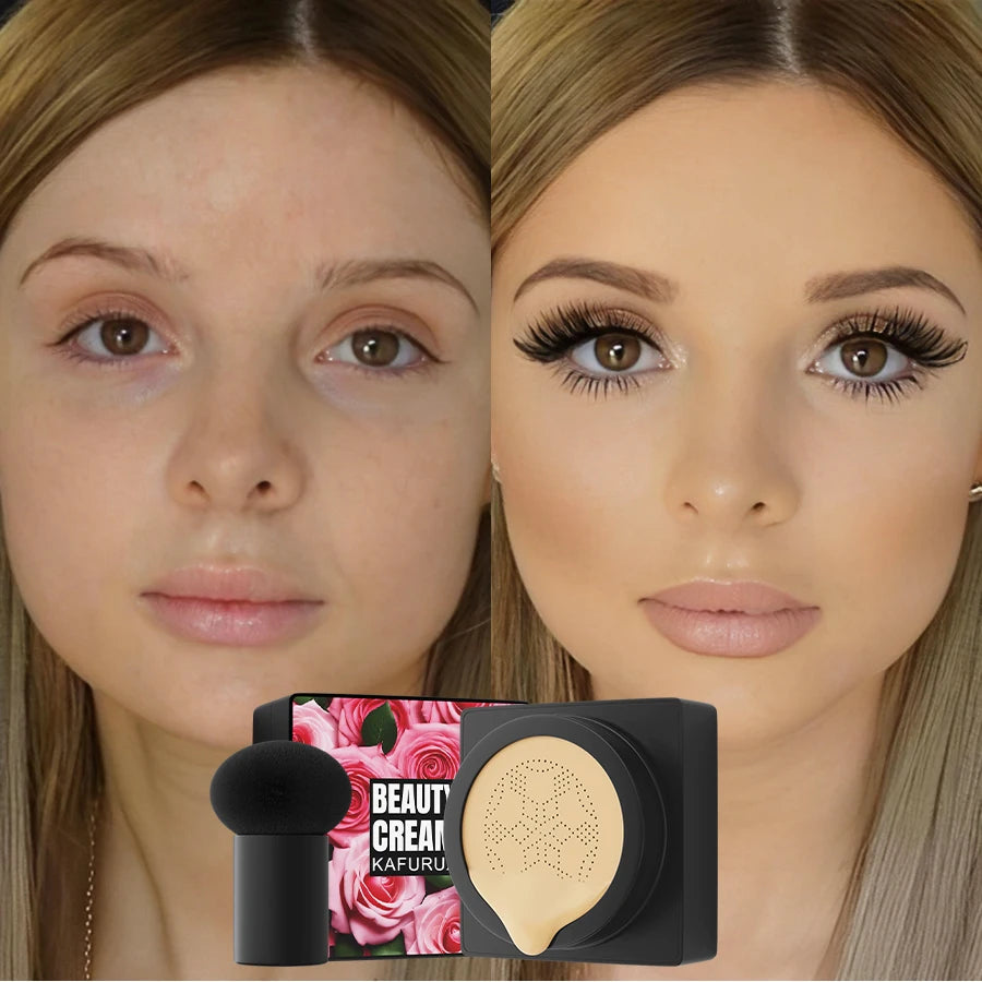5 Color Magic Foundation Mushroom Head Moisturizing Air Cushion 1PC CC Cream Concealer Waterproof Foundation Base Makeup Gifts - AliExpress 66