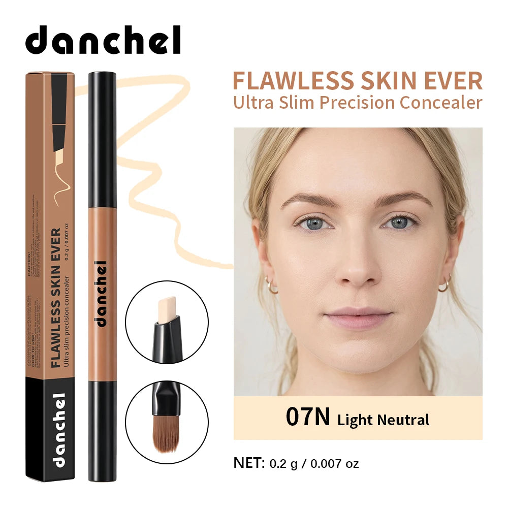 Flawless Skin Ever Dual?End Concealer Pen 8 Shades Full Coverage Long Lasting Blendable Face Concealer Makeup with Brush - AliExpress 66