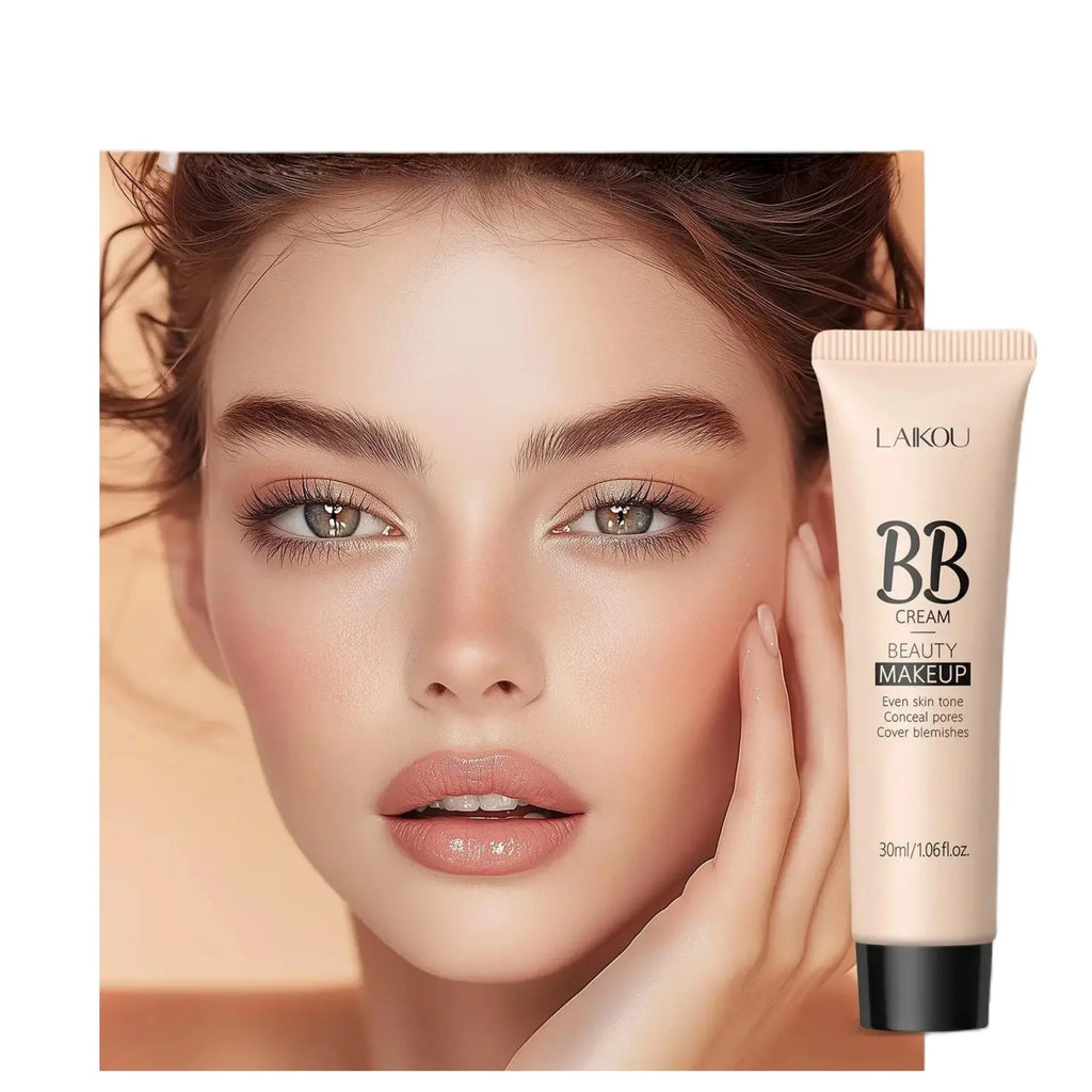 Natural Finish Foundation Cream 30ml Lightweight BB Cover Dark Circles Pores Oil Free Long Lasting Makeup Base - AliExpress 66