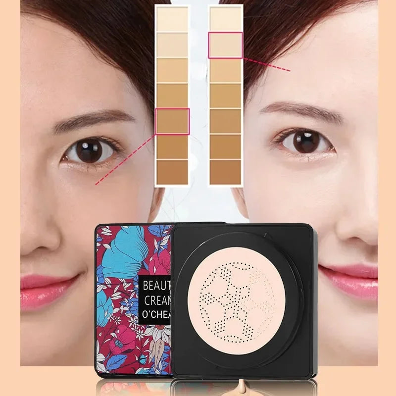 Magic Foundation Mushroom Head Air Cushion CC Cream Waterproof Brighten Foundation Cream Women Base Makeup Face Korean Cosmetics - AliExpress 66