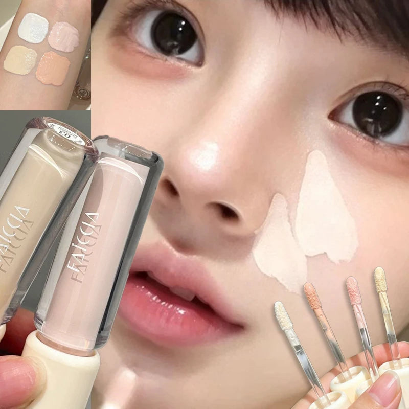 Liquid Concealer Stick Moisturizing Waterproof Brightening Concealer Cream Long Lasting Cover Acne Spot Dark Circles Face Makeup - AliExpress 66