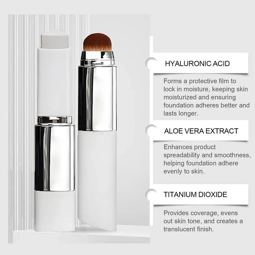 New 2-in-1 Color-Changing Foundation Stick Liquid Lightweight Moisturizing Brightening Foundation Color Changing For All Skin - AliExpress 66