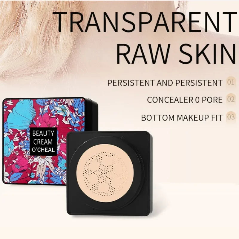 Magic Foundation Mushroom Head Air Cushion CC Cream Waterproof Brighten Foundation Cream Women Base Makeup Face Korean Cosmetics - AliExpress 66