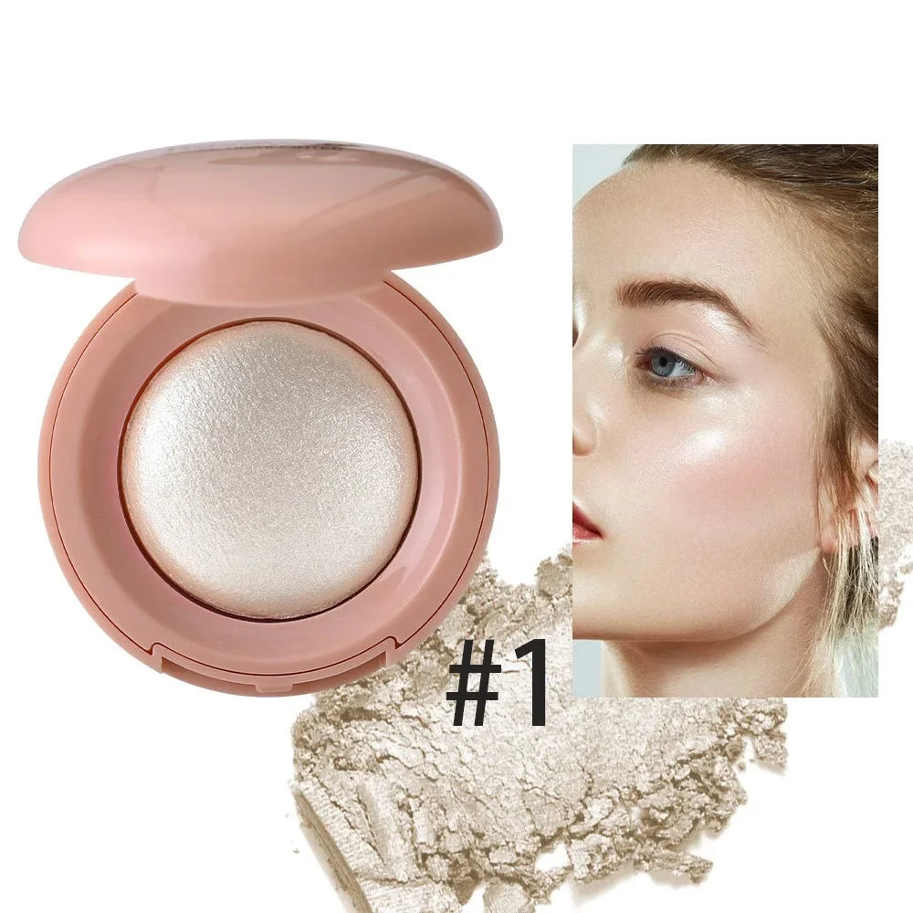 6 Colors 3D Face Brighten Highlighter Smooth Texture Face Contour Pearlescent Shimmer Highlighter Palette Concealer Makeup Tool - AliExpress 66