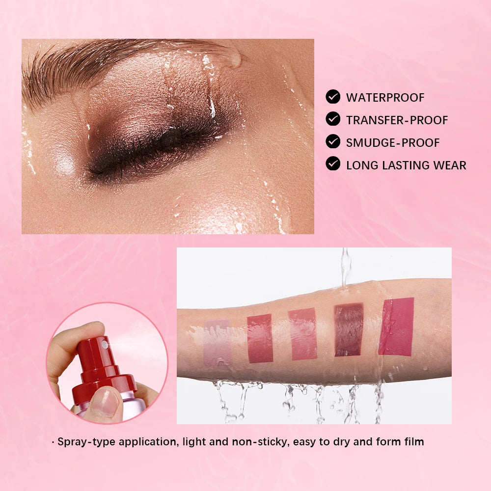 Water-fit Sun Serum & Blur Magnet Primer & Waterproof Matte Setting Spray Set SPF50 Sunscreen Oil Control Matte Makeup Effect - AliExpress 66