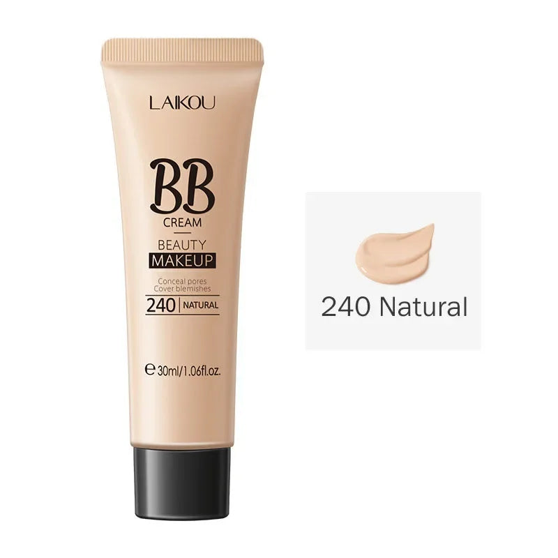 LAIKOU BB Cream 18 Hour Longlasting Liquid Foundation Waterproof Anti-acne Marks Flawless Natural Face Base Makeup Moisturize - AliExpress 66
