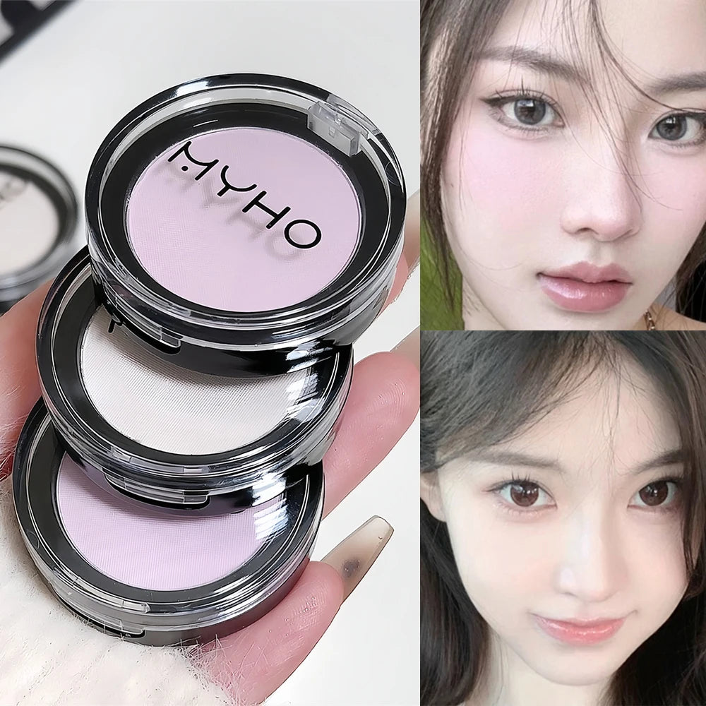 White Matte Highlighter Pink Purple Blush Palette Powder Eyeshadow Waterproof Lasting Face Contour Brightening Makeup Cosmetics - AliExpress 66