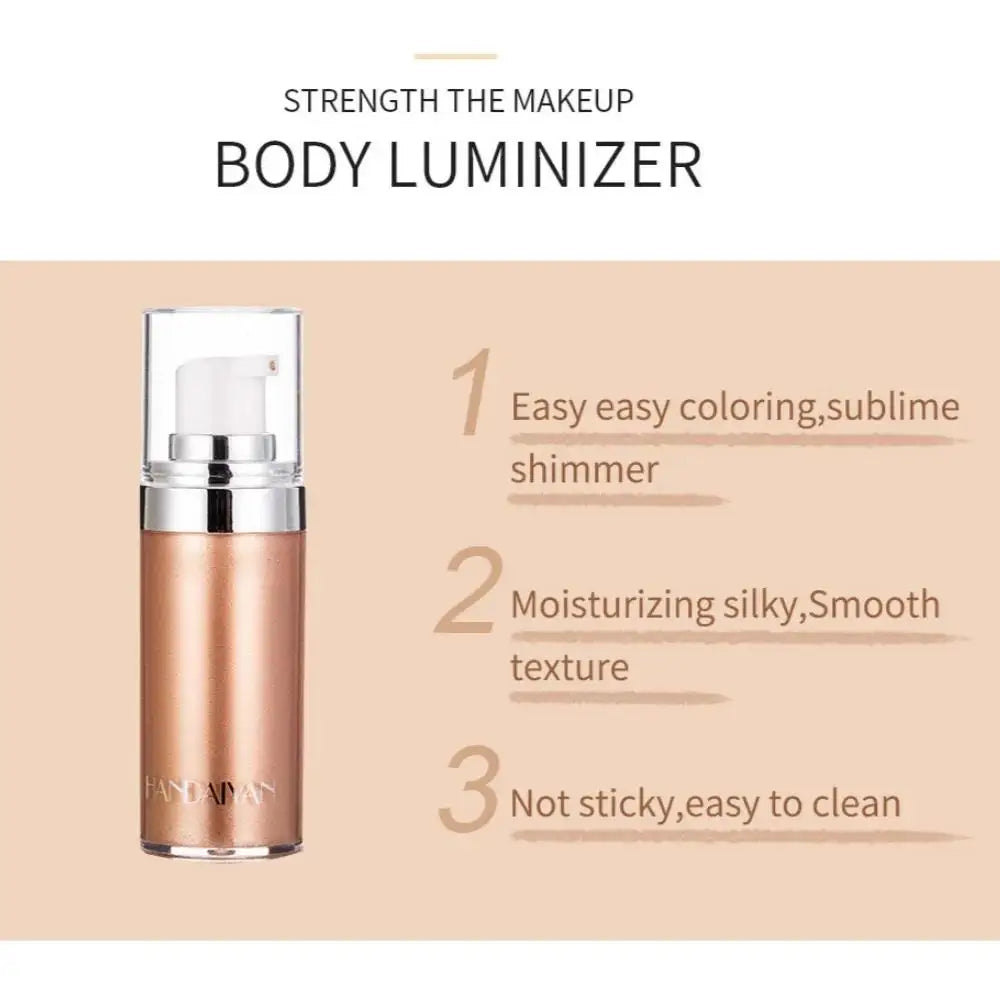 Long Lasting Liquid Highlighter Makeup Cream For Face Body Shimmer Glow Smooth Shine Cosmetics Foundation Enhancer - AliExpress 66