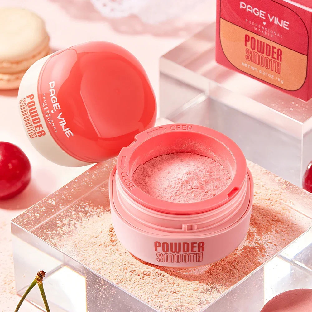 Natural Shade Waterproof Setting Powder Oil Control Matte Loose Powder Smooth Long Lasting Face Cosmetic for Women - AliExpress 66