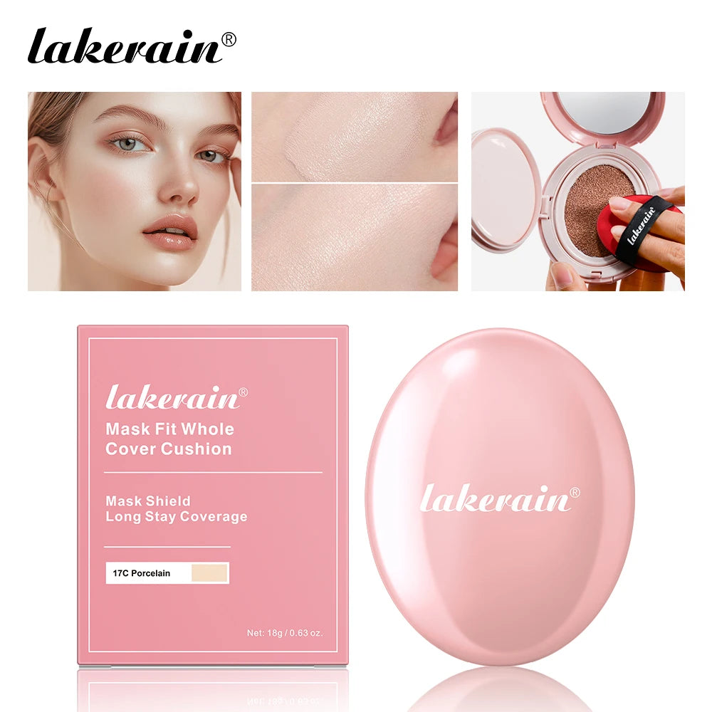 Semi-matte CC Cream Cushion Natural Concealer Whitening Long-lasting Creamy Texture Foundation Face Base Makeup Cosmetics - AliExpress 66