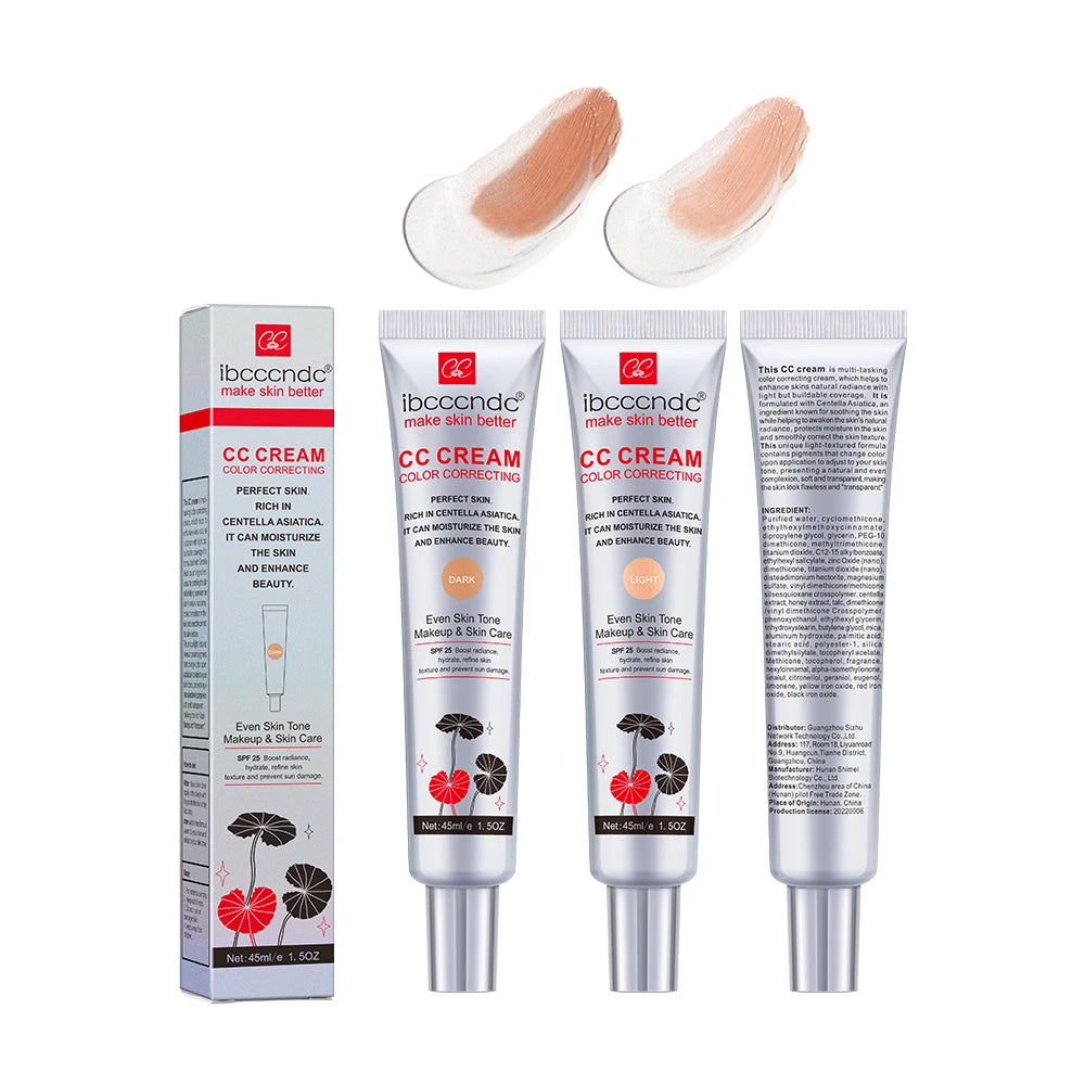 CC Cream for Face Concealer Makeup Foundation Concealer Full Coverage Cosmetics Base Female Cc Moisture erborian - AliExpress 66