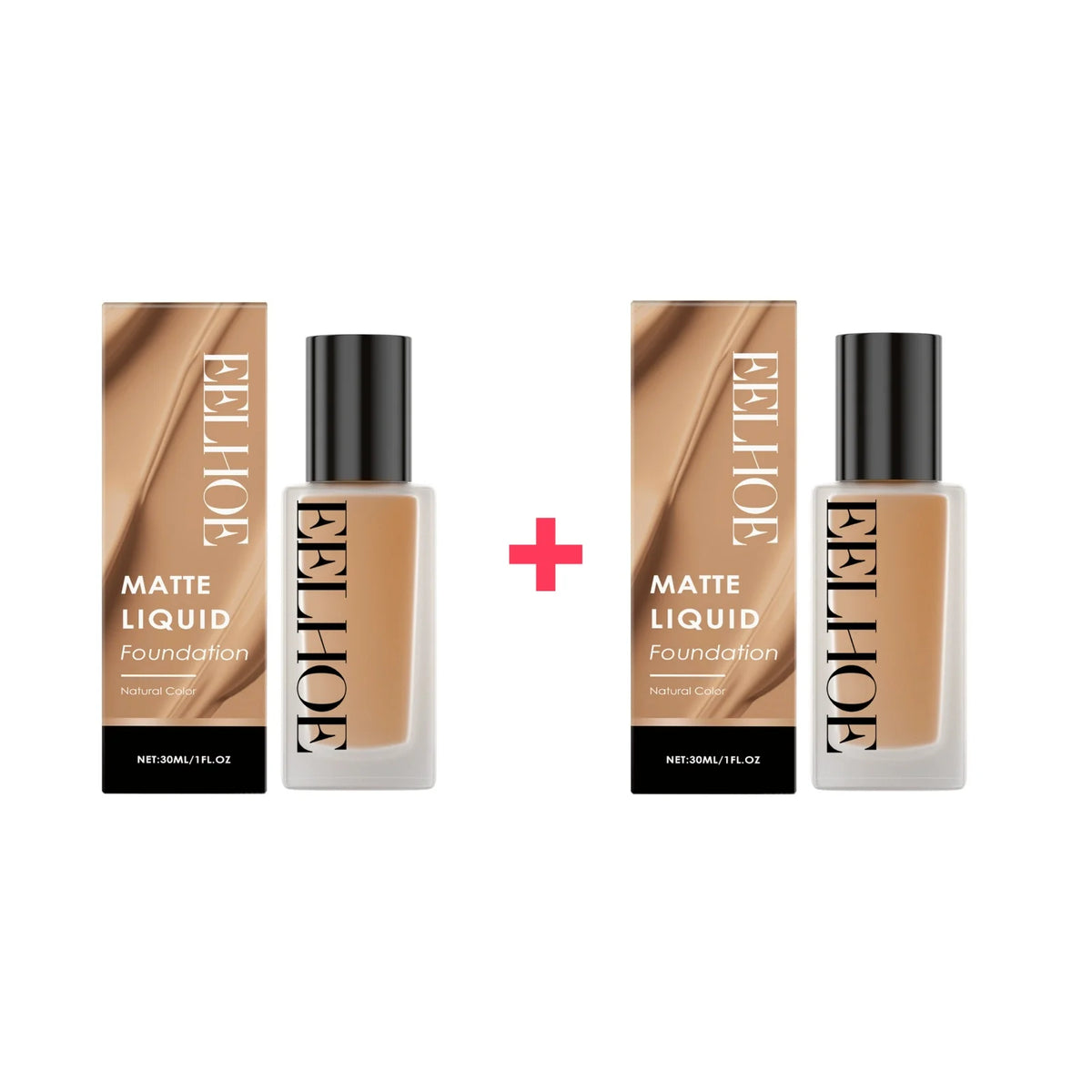 Eelhoe Matte Liquid Foundation Series Long Lasting Waterproof Not Easy to Remove Full Cover No Transfer Makeup Base Concealers - AliExpress 66