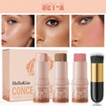 Contour Stick Set Natural Matte Finish Highlighters Shadow Waterproof Contouring Wand V-face Shaping Contour Pen Face Makeup - AliExpress 66