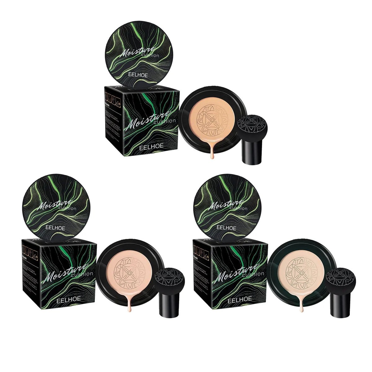 EELHOE Mushroom Air Cushion CC Cream Mushroom Head Waterproof Brighten Base Makeup Cosmetics Professional Concealing Foundation - AliExpress 66
