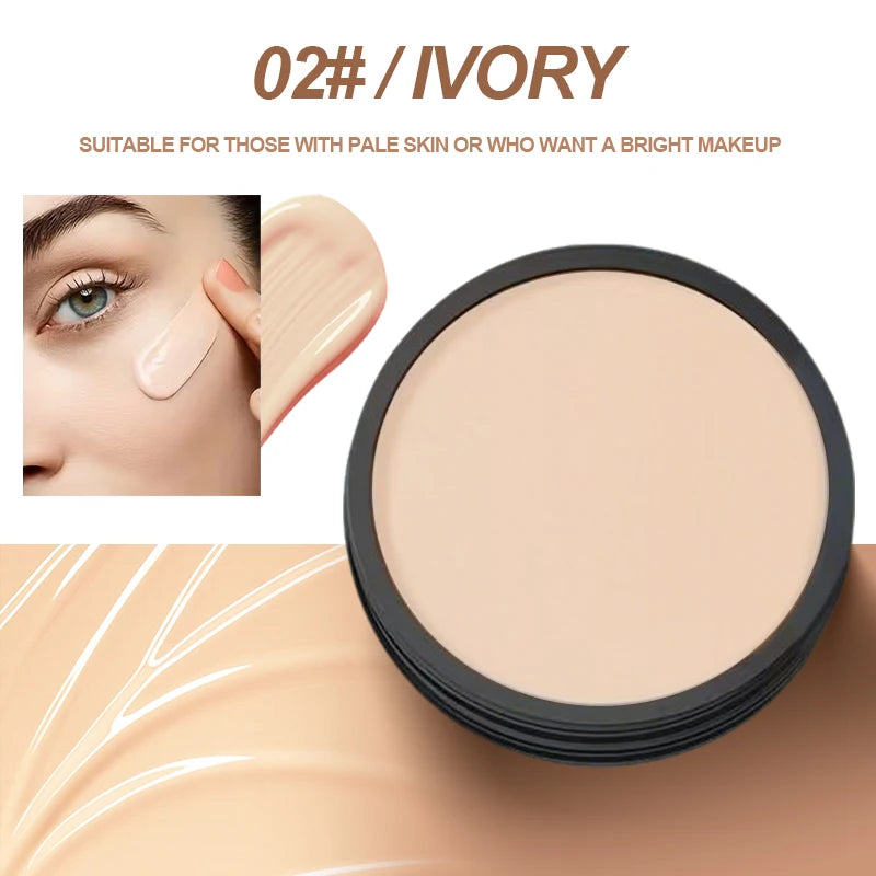 Full-coverage Concealer for Mature Skin - Ideal for Natural Makeup to Cover Dark Circles, Spots, Marks, and Tear Troughs