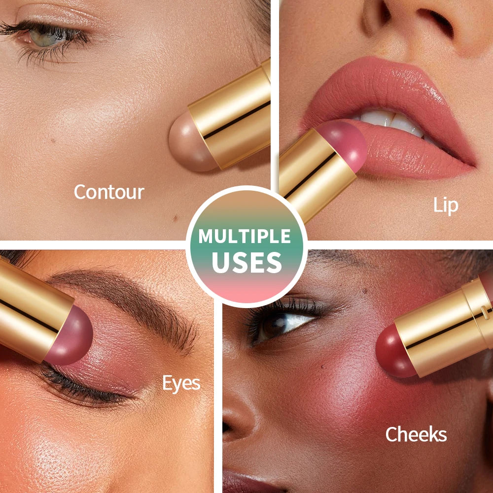 Butter Glow & Go Multiuse Stick Double-Headed Bronzer Blush Stick for Cheeks Contours Light Glossy Bronze&Pink Blusher Cosmetics - AliExpress 66