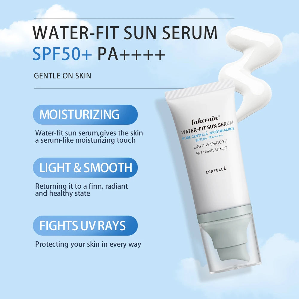 Water-fit Sun Serum & Blur Magnet Primer & Waterproof Matte Setting Spray Set SPF50 Sunscreen Oil Control Matte Makeup Effect - AliExpress 66