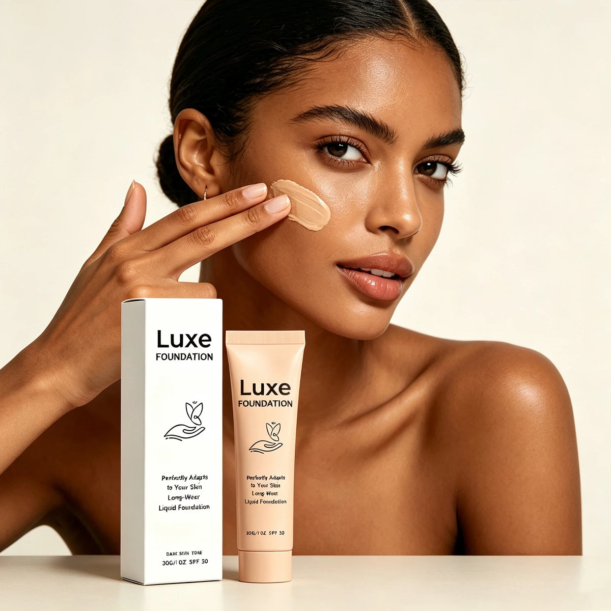 Color Changing Liquid Foundation Self Adjusting Coverage Concealer Waterproof Long Lasting Skin ToneHideBlemishes InvisiblePores