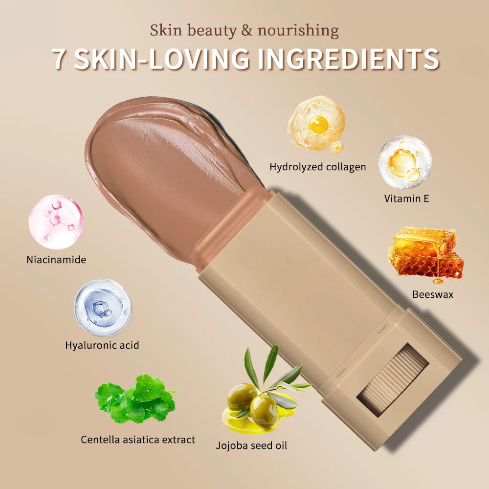 Lakerain Solid Tinted Moisturizing SerumB, Weightless, Breathable, Second-Skin Feel, Beauty Balm Serum Boosted Skin Tint Makeup - AliExpress 66
