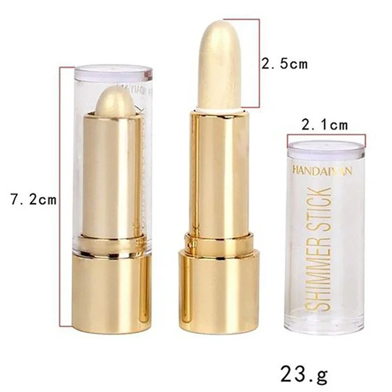 3D Face Highlighter Stick 3 Colors Cream Bronzer