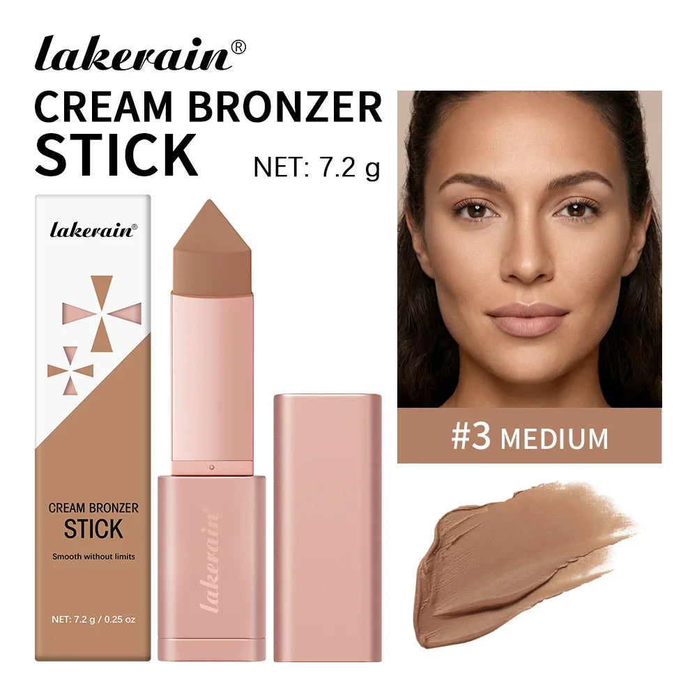2 IN 1 Cream Bronzer And Contour Stick Waterproof Highly Pigmented Instant Depth & Dimension Contouring Face Makeup Cosmetics - AliExpress 66