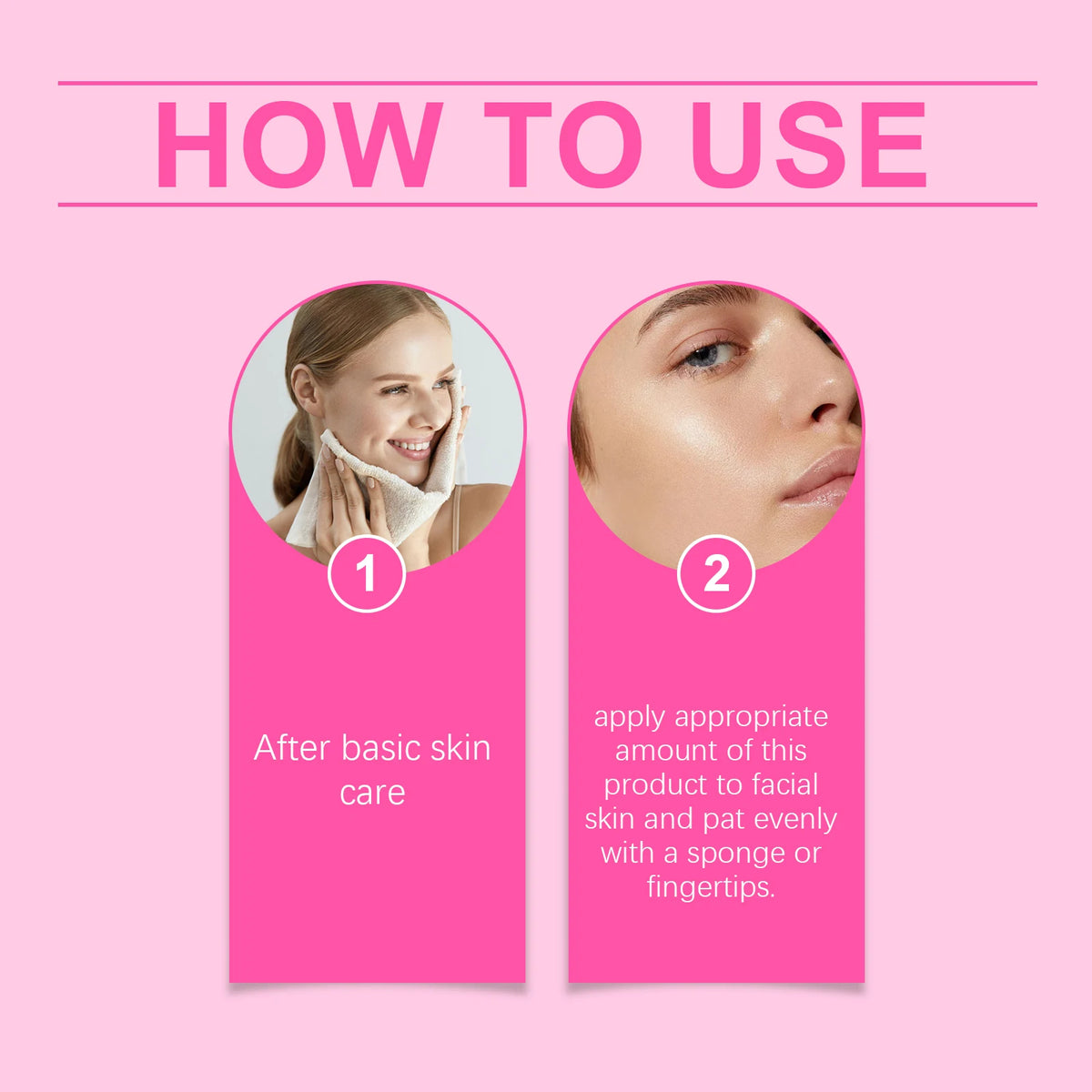 Moisturizing foundation cream, lightweight and smooth, hydrates and nourishes the skin, conceals imperfections, suitable for oil