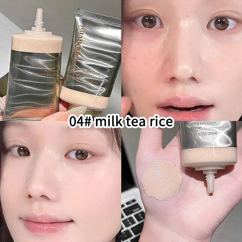 CAPPUVINI Moisturizing and Clearing Foundation Liquid-Moisturizing,Fine and Smooth, Nourishes Skin,Provides Natural Concealment - AliExpress 66