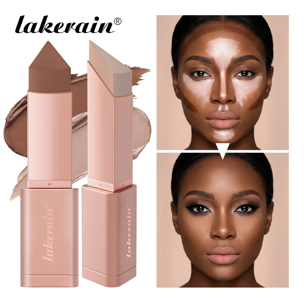 2 IN 1 Cream Bronzer And Contour Stick Waterproof Highly Pigmented Instant Depth & Dimension Contouring Face Makeup Cosmetics - AliExpress 66
