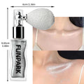 1PC Highlighter Powder Brightens The Whole Body Sparking Face Korean Makeup Lasting Pearlescent White Brown Silver Cosmetics - AliExpress 66