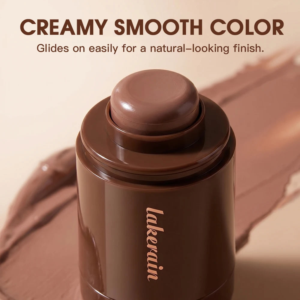 Lakerain Bronze Contour Stick Long-lasting Natural Makeup Finish Create Dimensional Effect Hydrates Smooths Skin Contour Stick - AliExpress 66